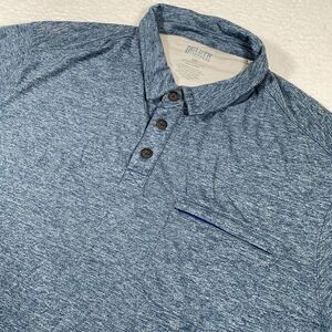 Duluth Trading Co Polo Mens 3XL Armachillo Cooling‎ Performance Zip Pocket Shirt